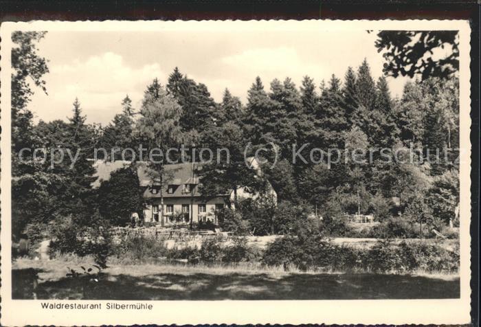 Leopoldstal Lippe Waldrestaurant Silbermühle