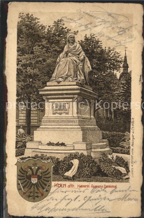 Koeln Rhein Kaiserin Augusta Denkmal