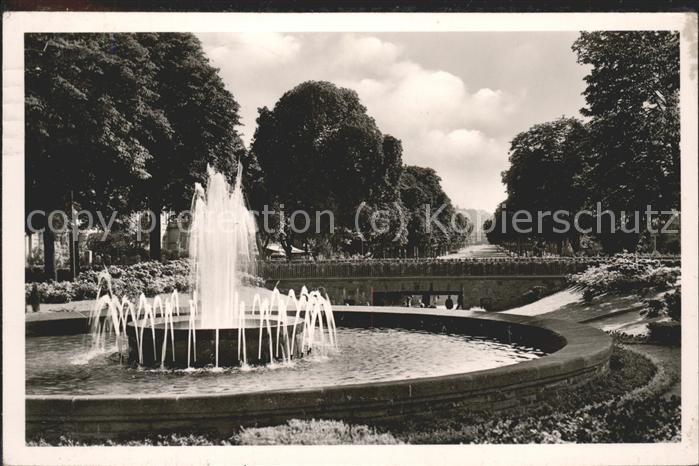 Bonn Rhein Poppelsdorfer Allee Springbrunnen
