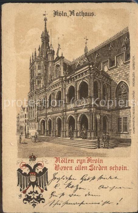 Koeln Rhein Rathaus