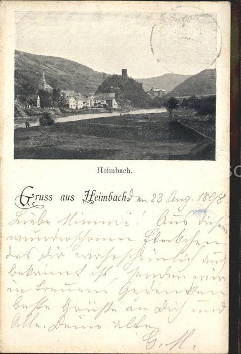 Heimbach Eifel Panorama