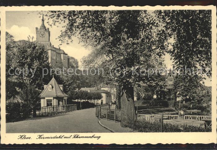 Kleve Kermisdahl mit Schwanenburg