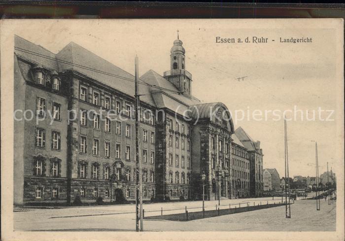 Essen Ruhr Landgericht Feldpost
