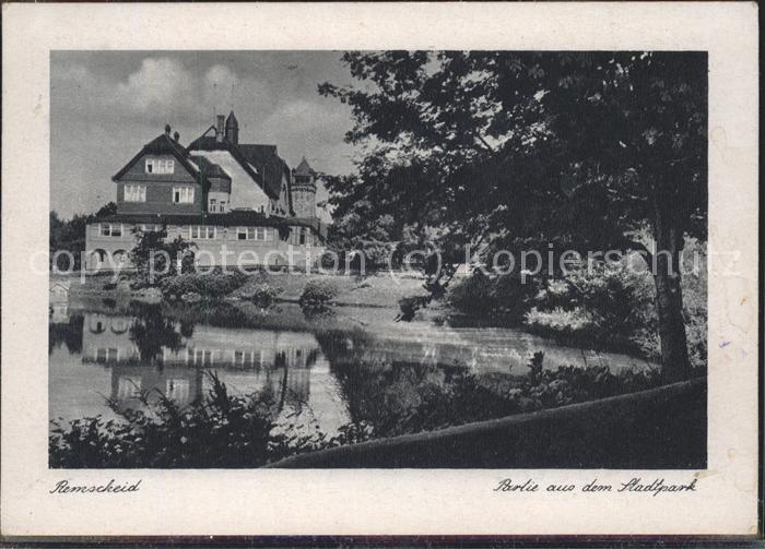 REMSCHEID NRW Im Stadtpark