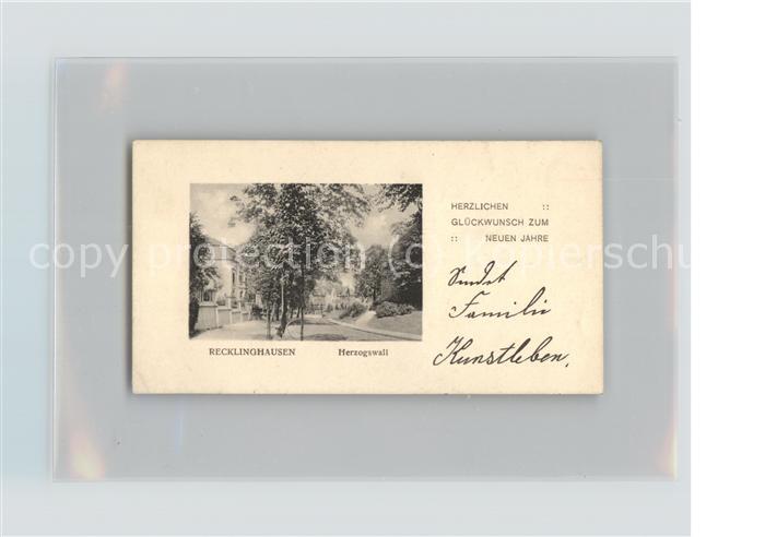 Recklinghausen Westfalen Herzogswall