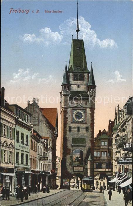 Freiburg Breisgau Martinstor