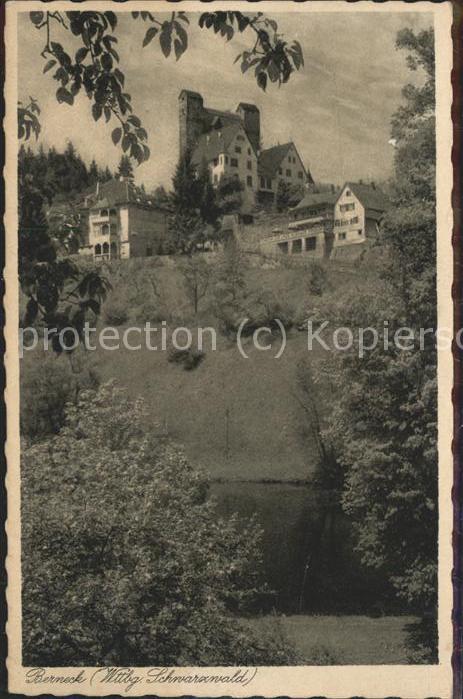 Berneck Altensteig Schloss