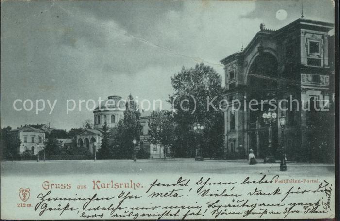 Karlsruhe Festhallen-Portal