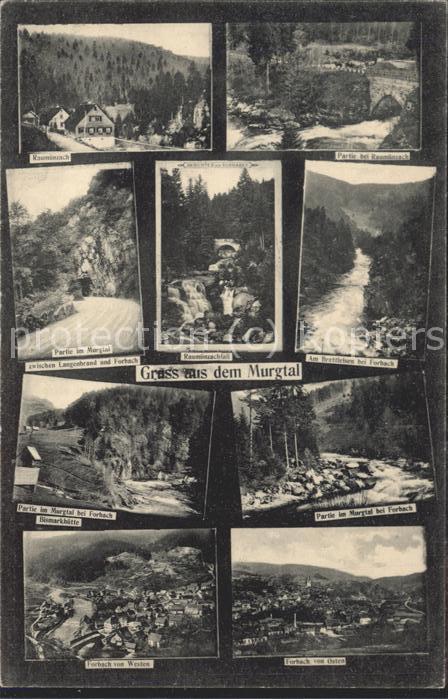 Forbach Baden mit Raumünzach