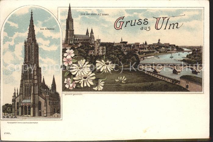 Ulm Donau mit Münster