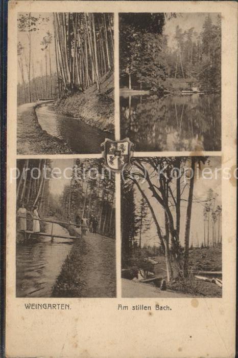 Weingarten Wuerttemberg Partien am stillen Bach