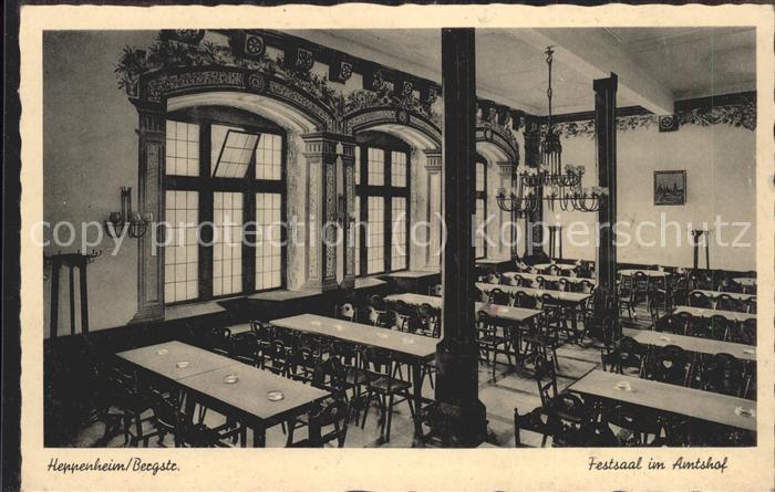 Heppenheim Bergstrasse Festsaal im Amtshof