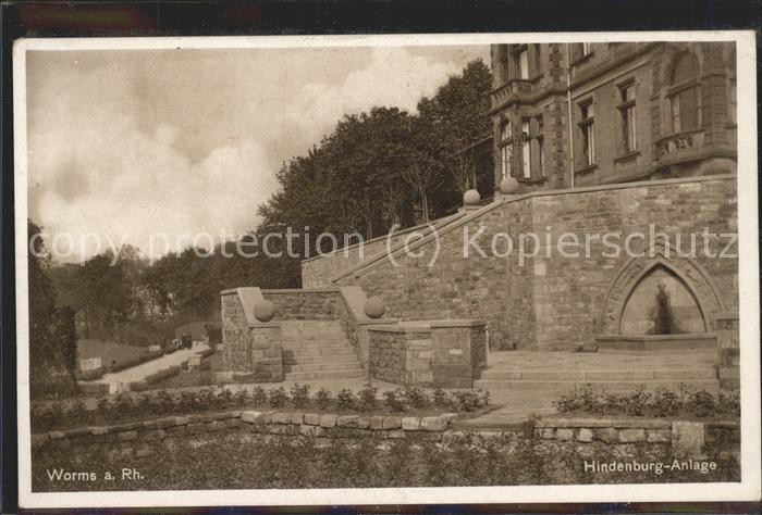 Worms Hindenburg-Anlage