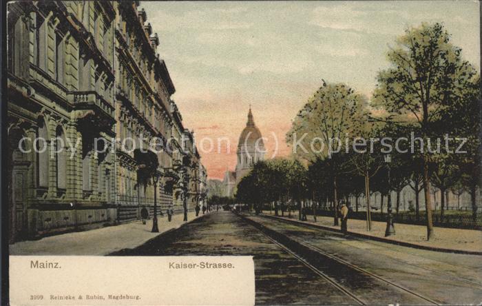 Mainz Rhein Kaiserstrasse