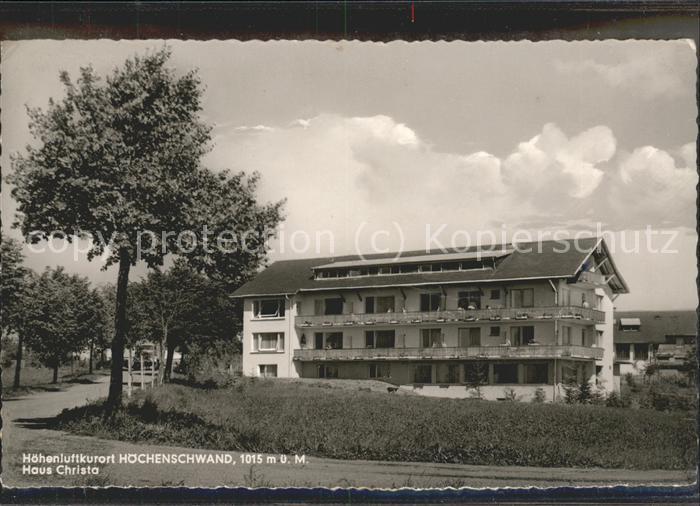 Hoechenschwand Schwarzwald BW Haus Christa