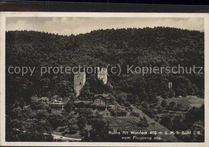 Buehl Baden Ruine Alt Windeck