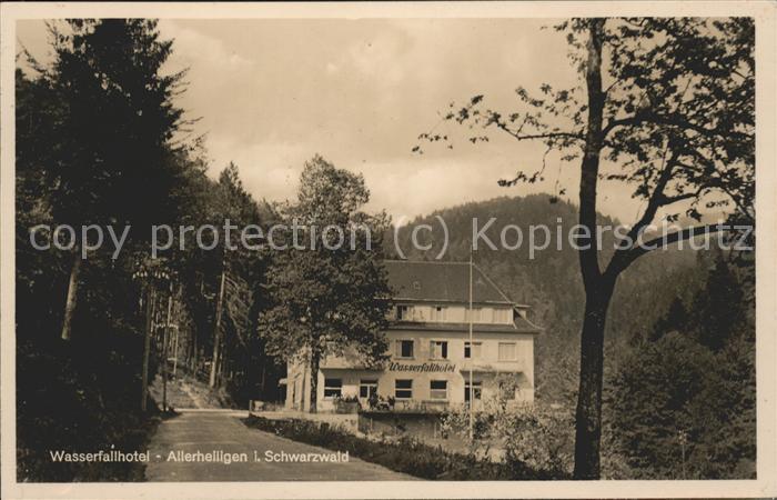 Allerheiligen Oppenau Wasserfallhotel