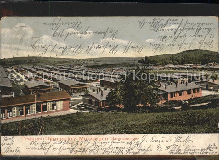 Muensingen BW Barackenlager