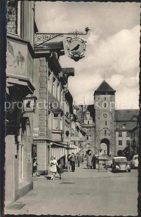 Villingen-Schwenningen Oberes Tor mit Raben