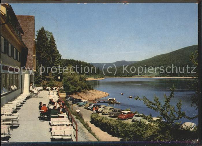 Schwarzenbachtalsperre mit Gasthaus