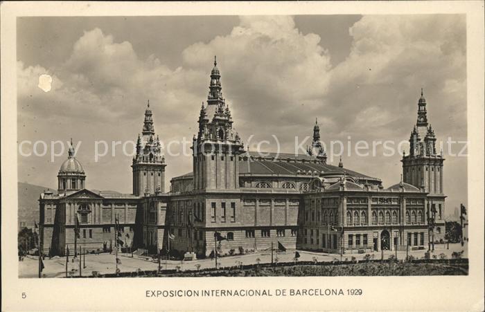 Barcelona Cataluna Exposicion Internacional