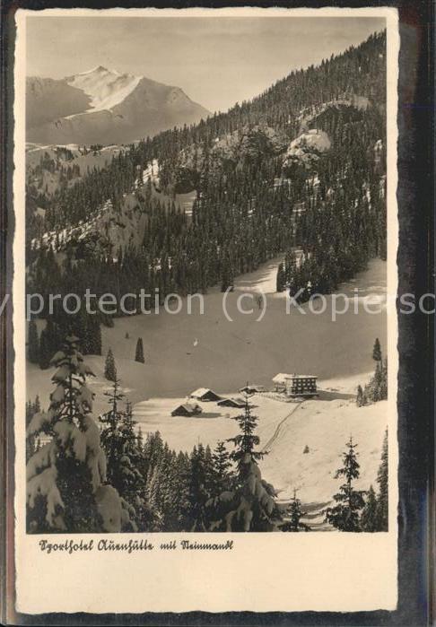 Hirschegg Kleinwalsertal Vorarlberg Sporthotel Auenhütte