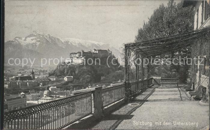 SALZBURG  AT Panorama mit Untersberg