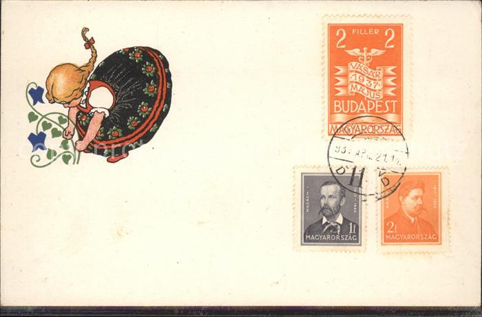 Budapest Mädchen Zeichnung