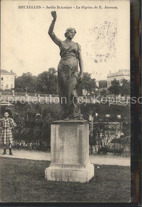 Bruxelles Bruessel Jardin Botanique la Glycine Denkmal
