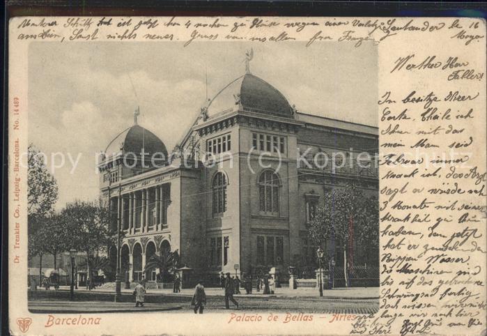 Barcelona Cataluna Palacio de Bellas-Artes