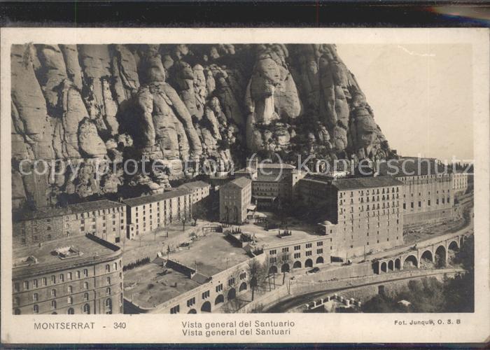 Montserrat Kloster Vista general del Santuari