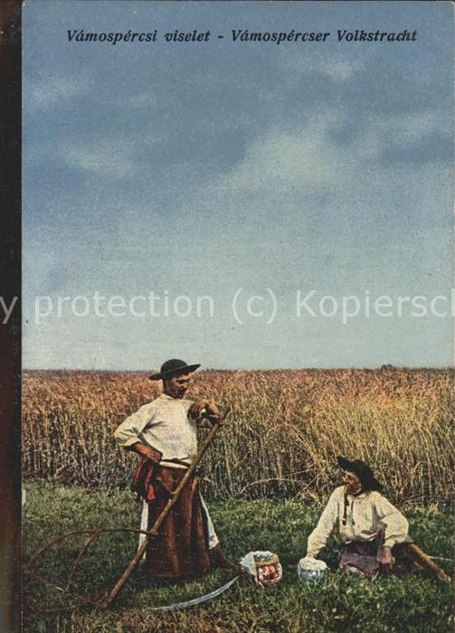 Ungarn Vamospercser viselet Volkstracht Männer