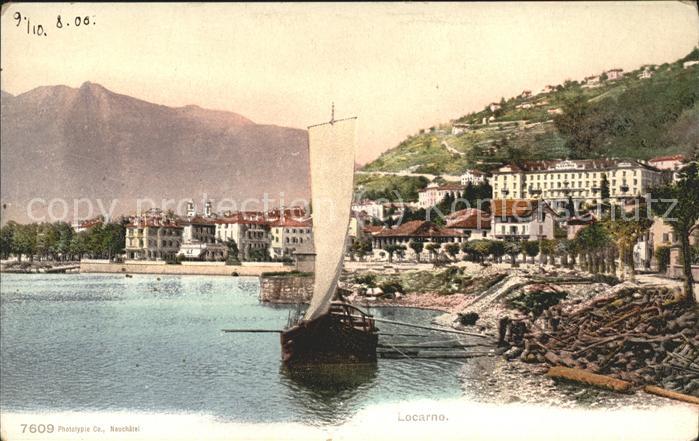 Locarno TI Strandpromenade