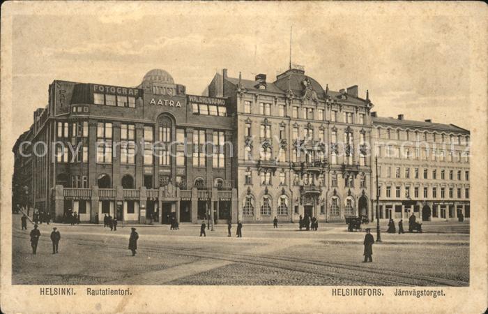 Helsinki Rautatientori Helsingfors