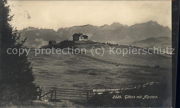 Gaebris mit Alpstein