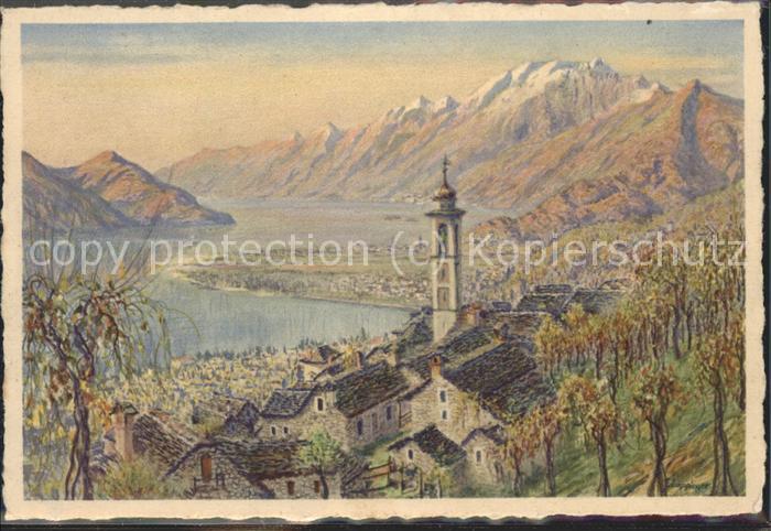 Locarno TI visto da Brione