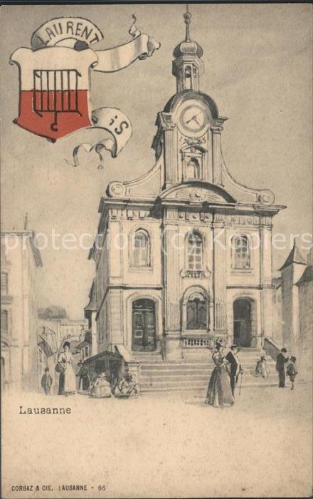 Lausanne VD Laurentis Kirche