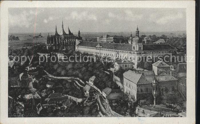 Kuttenberg Tschechien Panorama Schloss