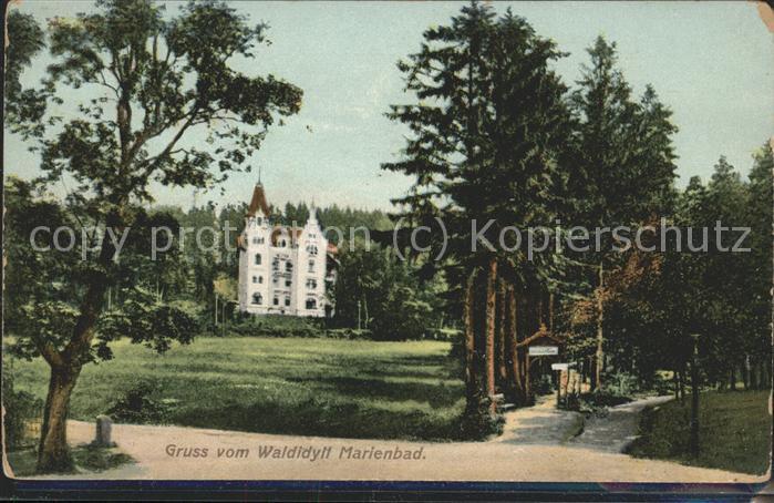 Marienbad Tschechien Boehmen Kuranlage