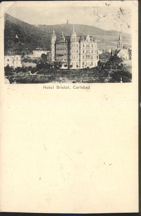 Karlsbad Eger Hotel Bristol