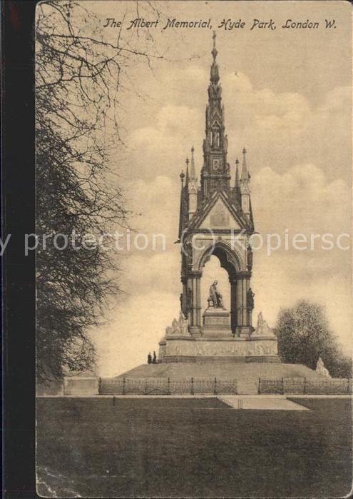 London Albert Memorial Hyde Park