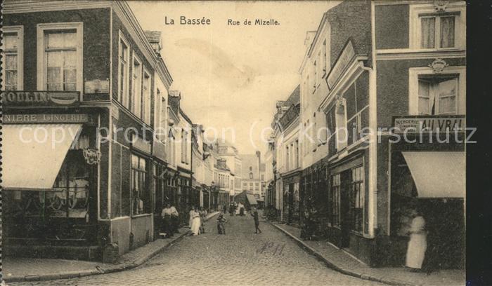 La Bassee Rue de Mizelle Feldpost