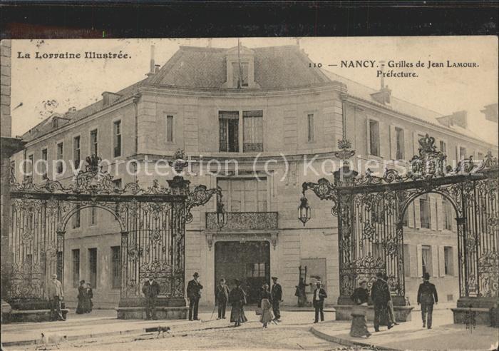 Nancy Lothringen Grilles de Jean Lamour Prefecture