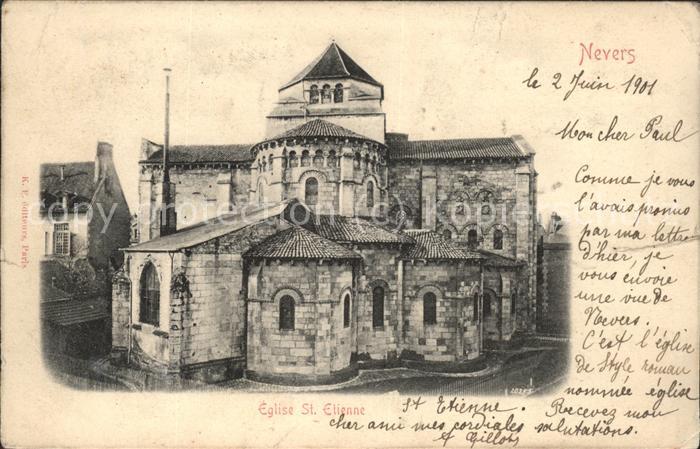 Nevers 58 Eglise St Etienne