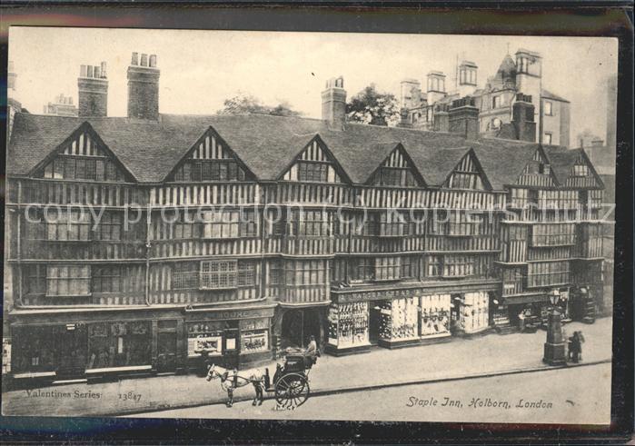 London Staple Inn Holborn