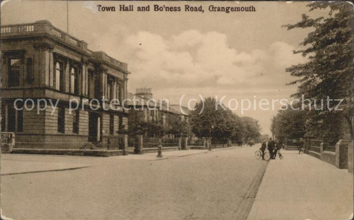 Grangemouth Town Hall and Boness Road