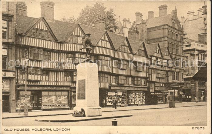 London Old Houses Holborn