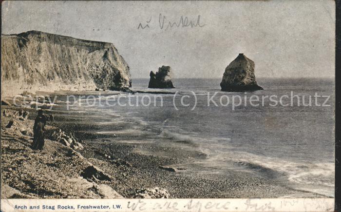 Freshwater Bay Arch and Stag Rocks