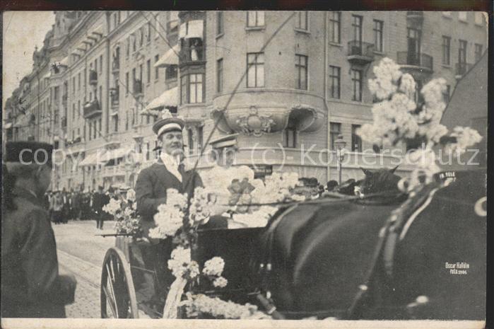 Stockholm Minne fran Barnens dag Herr de Wahl och