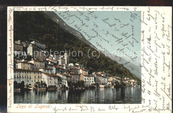 Gandria Lago di Lugano Panorama